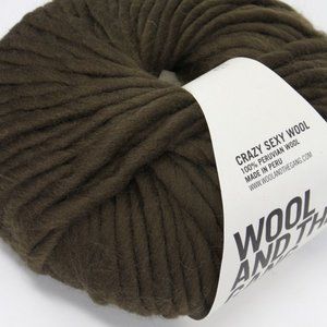 1 WATG Crazy Sexy Wool - Khaki Green